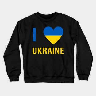 I Love Ukraine Crewneck Sweatshirt